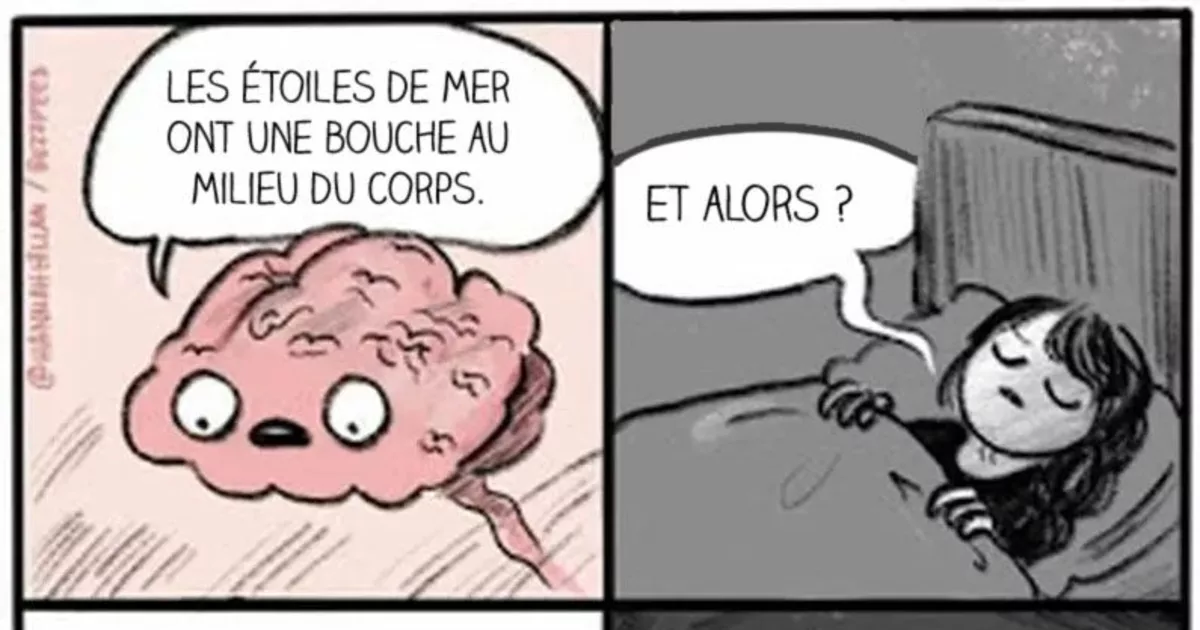 Le cerveau qui refuse de te laisser dormir